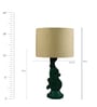 Beige Poly Cotton Table Lamp