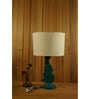 Beige Poly Cotton Table Lamp