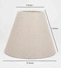 Blaise Khadi Cotton Fabric Solid Lampshade