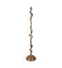 Poulsen Khaki Cotton Shade Club Floor Lamp With Metal Base