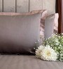 Khaki Solid 300 Tc 100 % Cotton Bedsheet With 2 Pillow Covers 