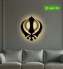 Khanda Sikh Symbol of Pride Metal Art Divine Wall Decor
