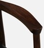 Kharkov 4 Seater Dining Set In Black Leatherette & Provincial Teak