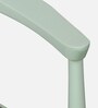 Kharkov Sheesham Wood Arm Chair in Canary Green