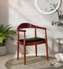 Kharkov Sheesham Wood Arm Chair In Honey Oak Finish