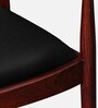 Kharkov Sheesham Wood Arm Chair In Honey Oak Finish