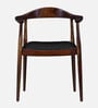 Kharkov Sheesham Wood Arm Chair In Provincial Teak Finish