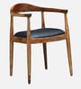 Kharkov Sheesham Wood Arm Chair In Rustic Teak Finish