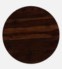 Kharkov Sheesham Wood Round Cafe Table In Provincial Teak Finish