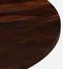 Kharkov Sheesham Wood Round Cafe Table In Provincial Teak Finish