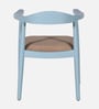 Kharkov Sheeshem Wood 2 Seater Cafe Table set  in Mineral Blue