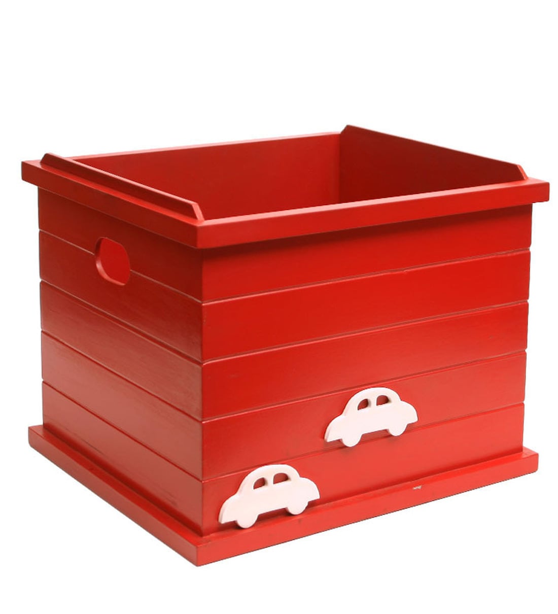 red toy chest