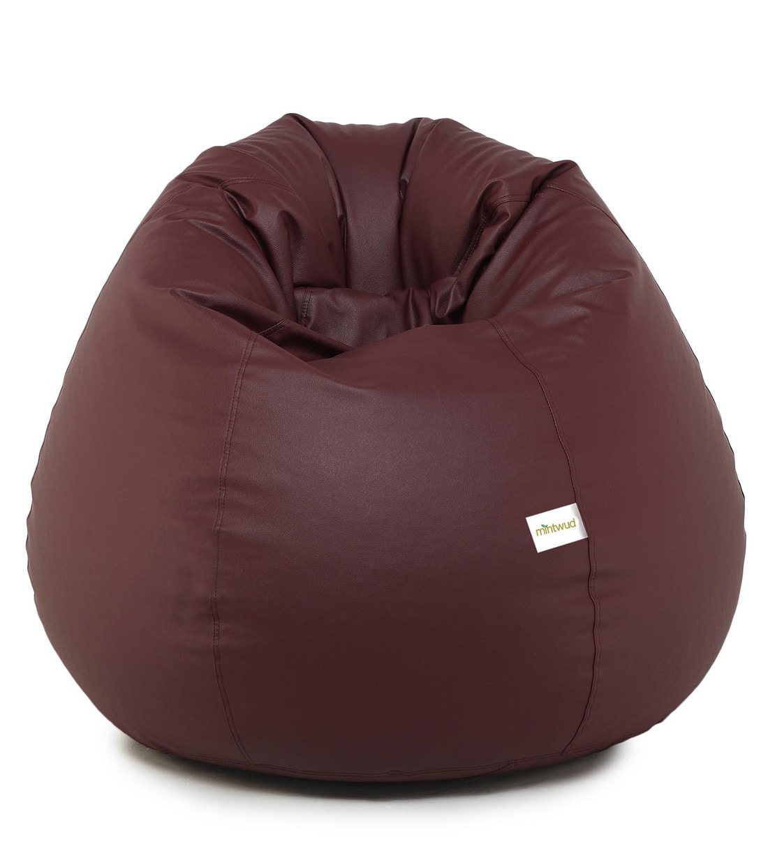 Buy Kitaro Xxxl Bean Bag With Beans In Maroon Colour By Mintwud Online