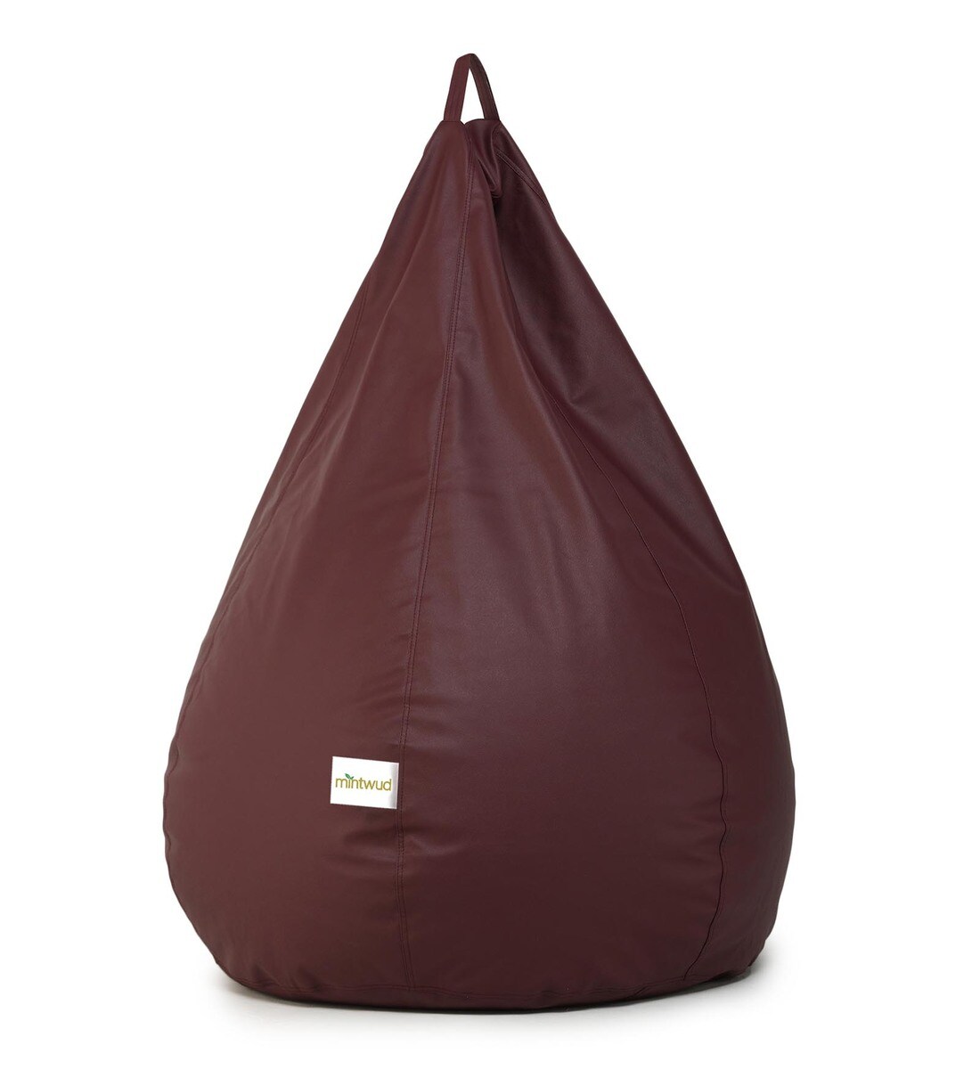Buy Kitaro Xxxl Bean Bag With Beans In Maroon Colour By Mintwud Online