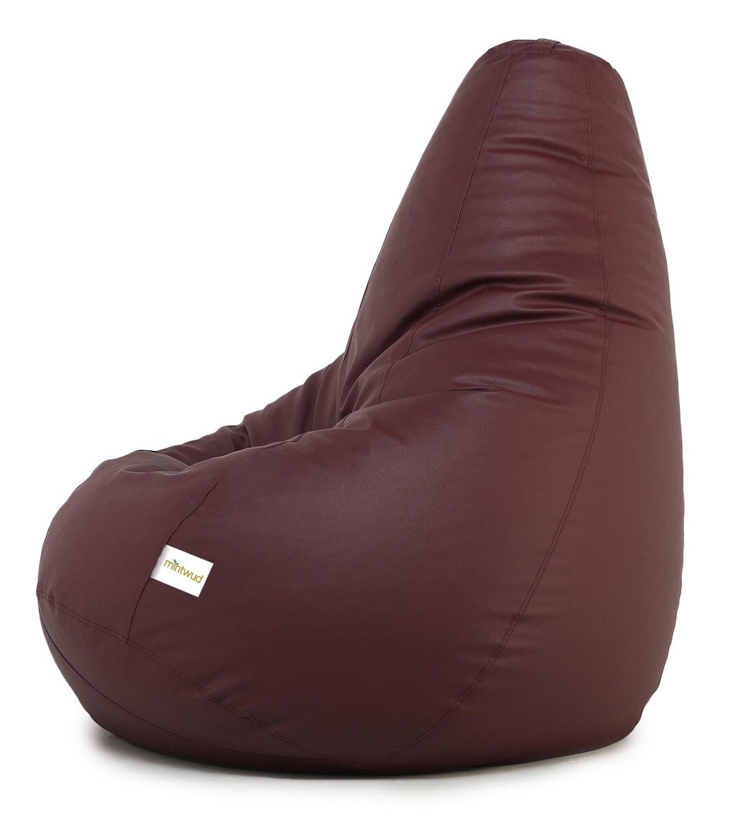 Buy Kitaro Xxxl Bean Bag With Beans In Maroon Colour By Mintwud Online
