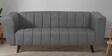 Kiki Fabric 3 Seater Sofa in Graphite Grey Colour