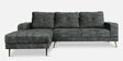 Kitson RHS Sectional Sofa In Textured Grey Colour