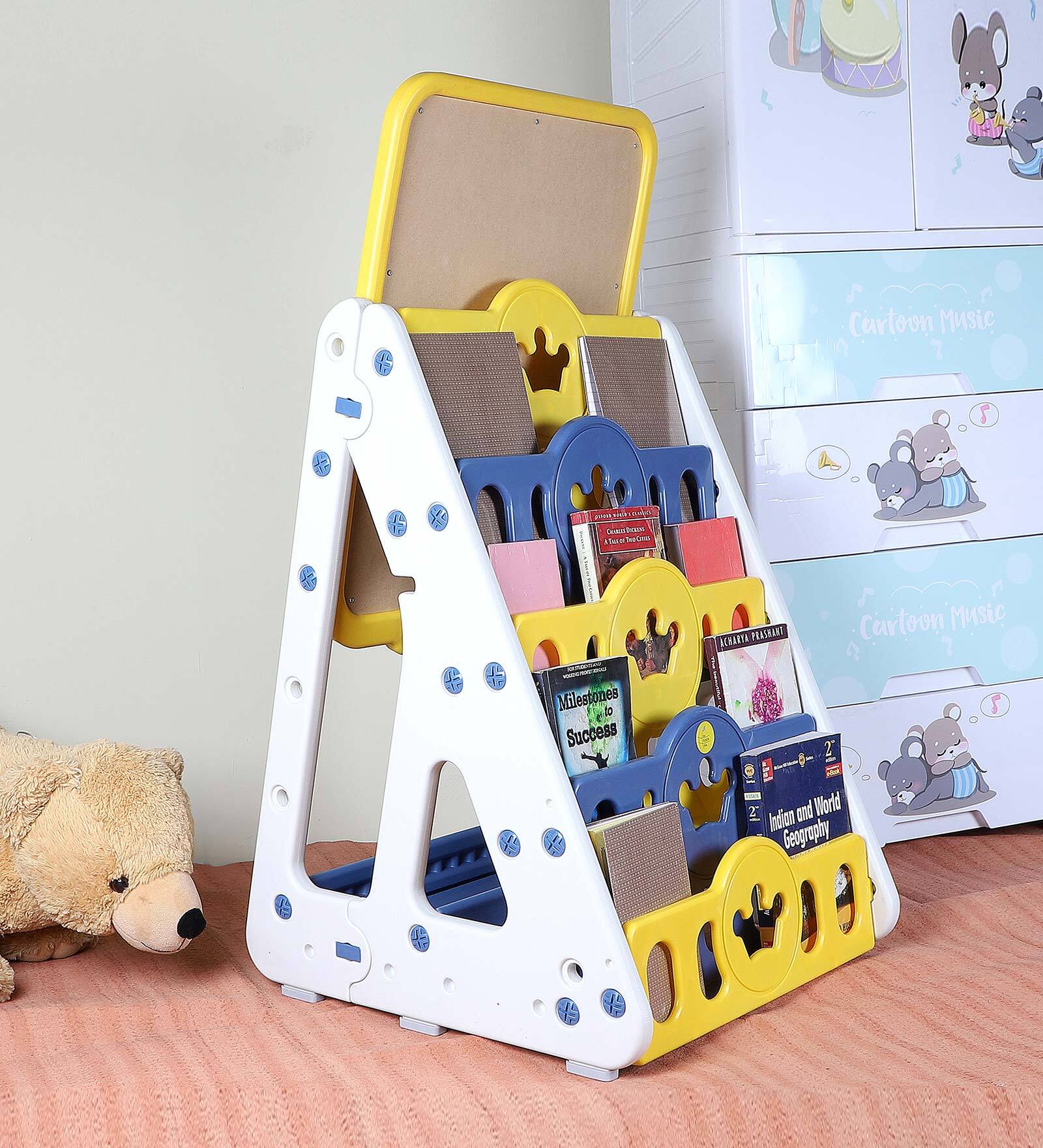 Buy Plastic Kids Bookshelf in White Colour at 20 OFF by The Tickle Toe