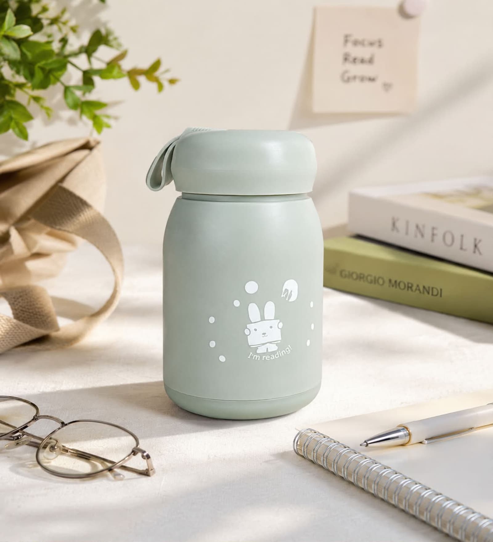 Grey Kids Water Bottle 330 ML