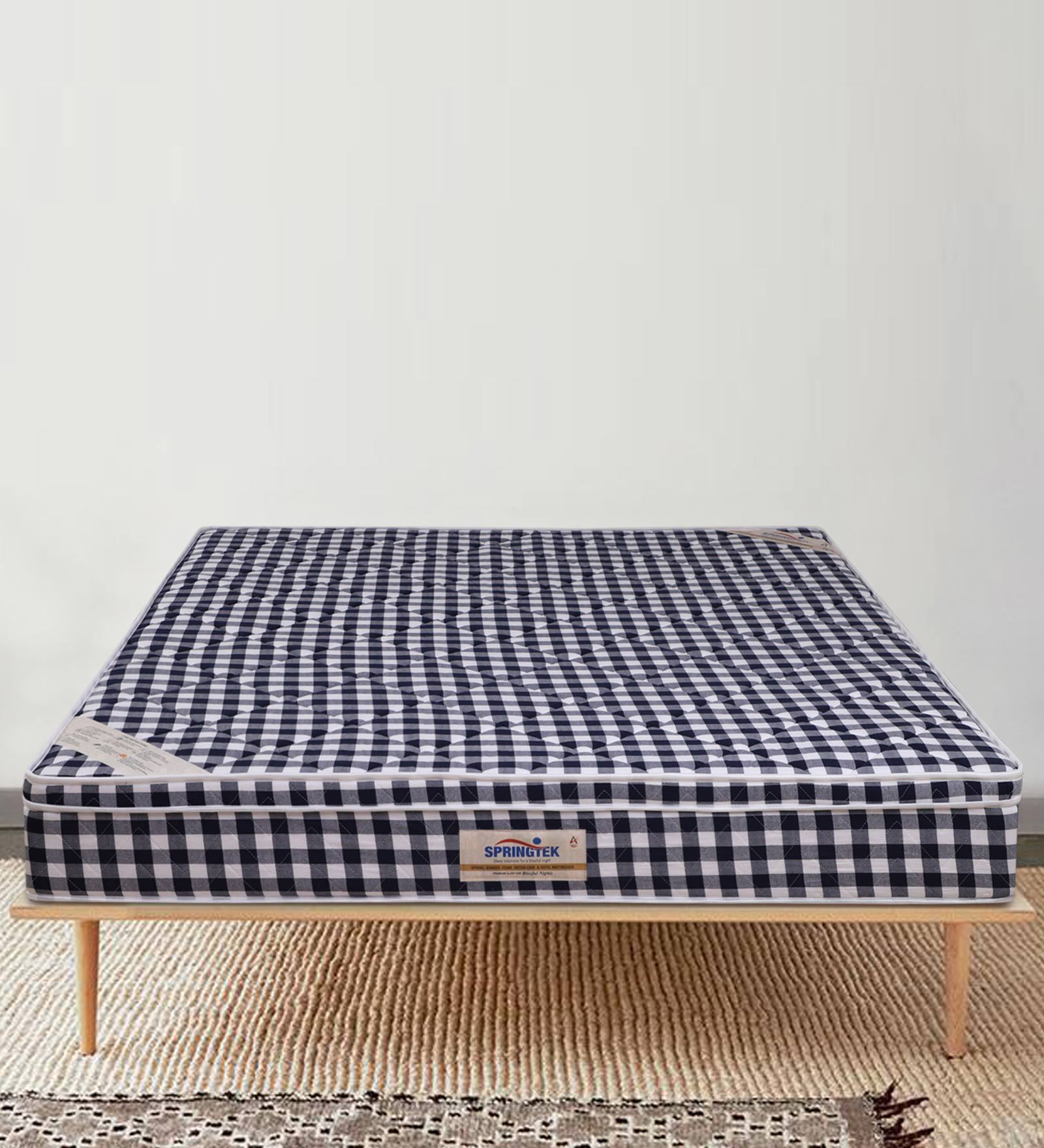 King  Size (84 x 72) 12 Inches Medium Soft Eurotop Pocket Spring Mattress