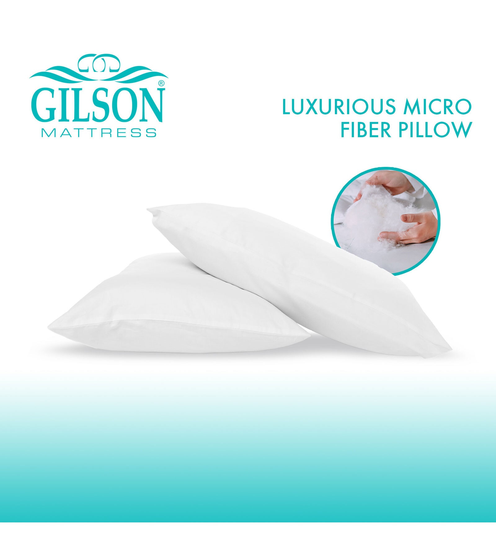 Kirk Microfiber 27 x 17 Inch Pillows (Set of 2)