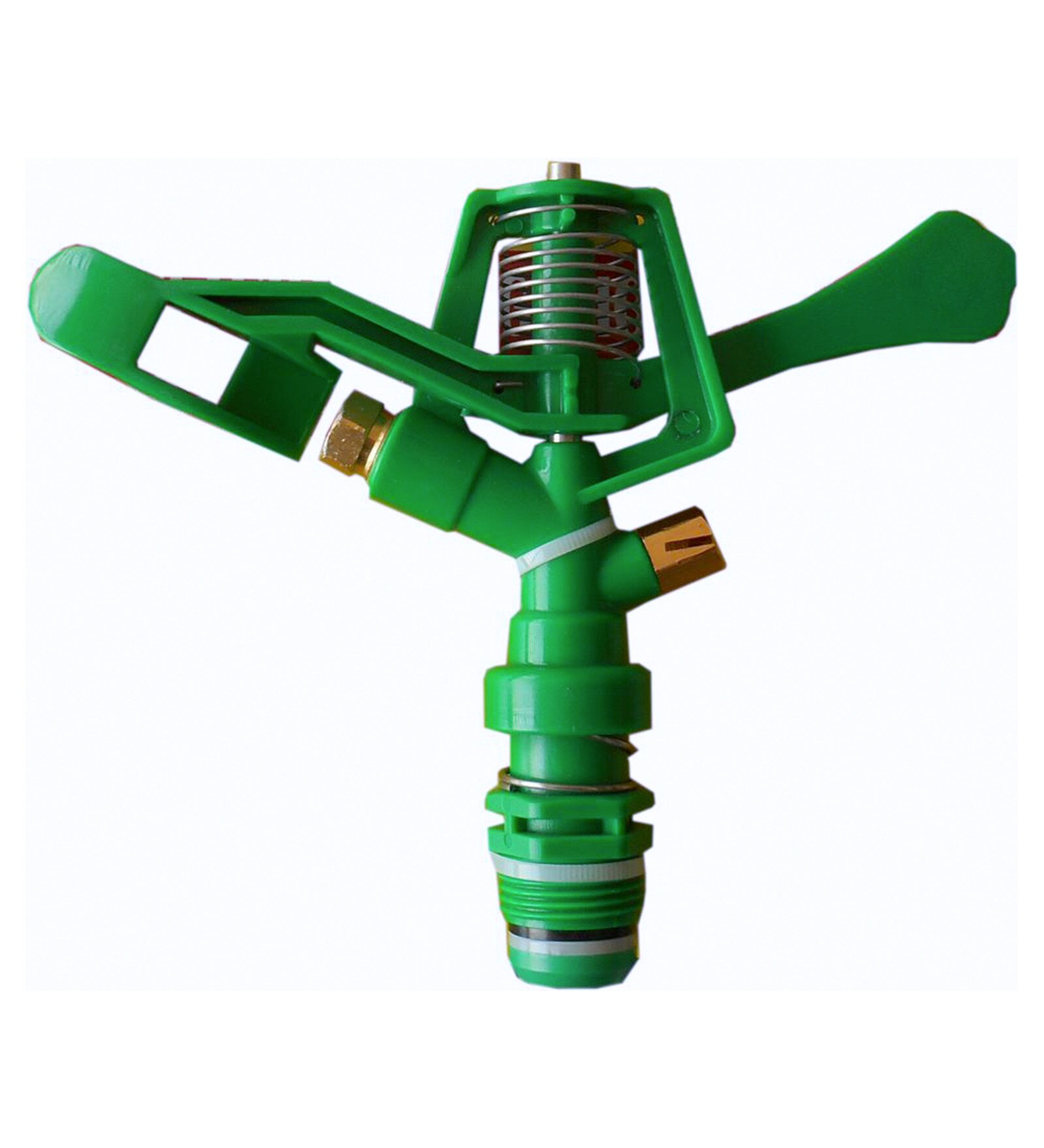 Buy KisanKraft Green Steel Male Impulse Sprinkler Online Gardening