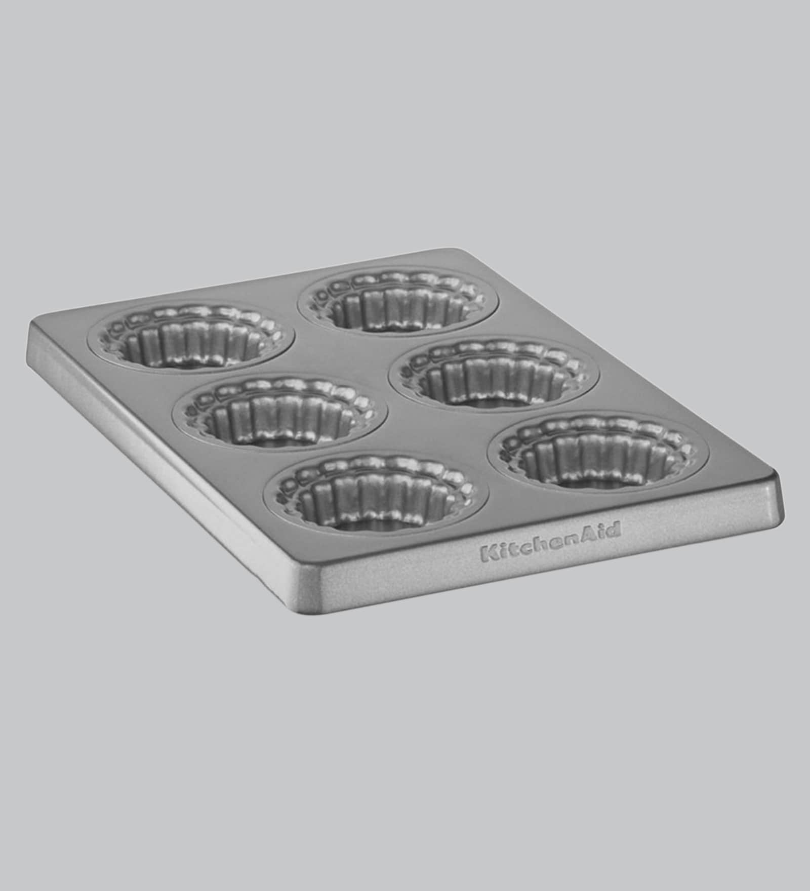 6-Cavity Pie Pan with removable bottoms