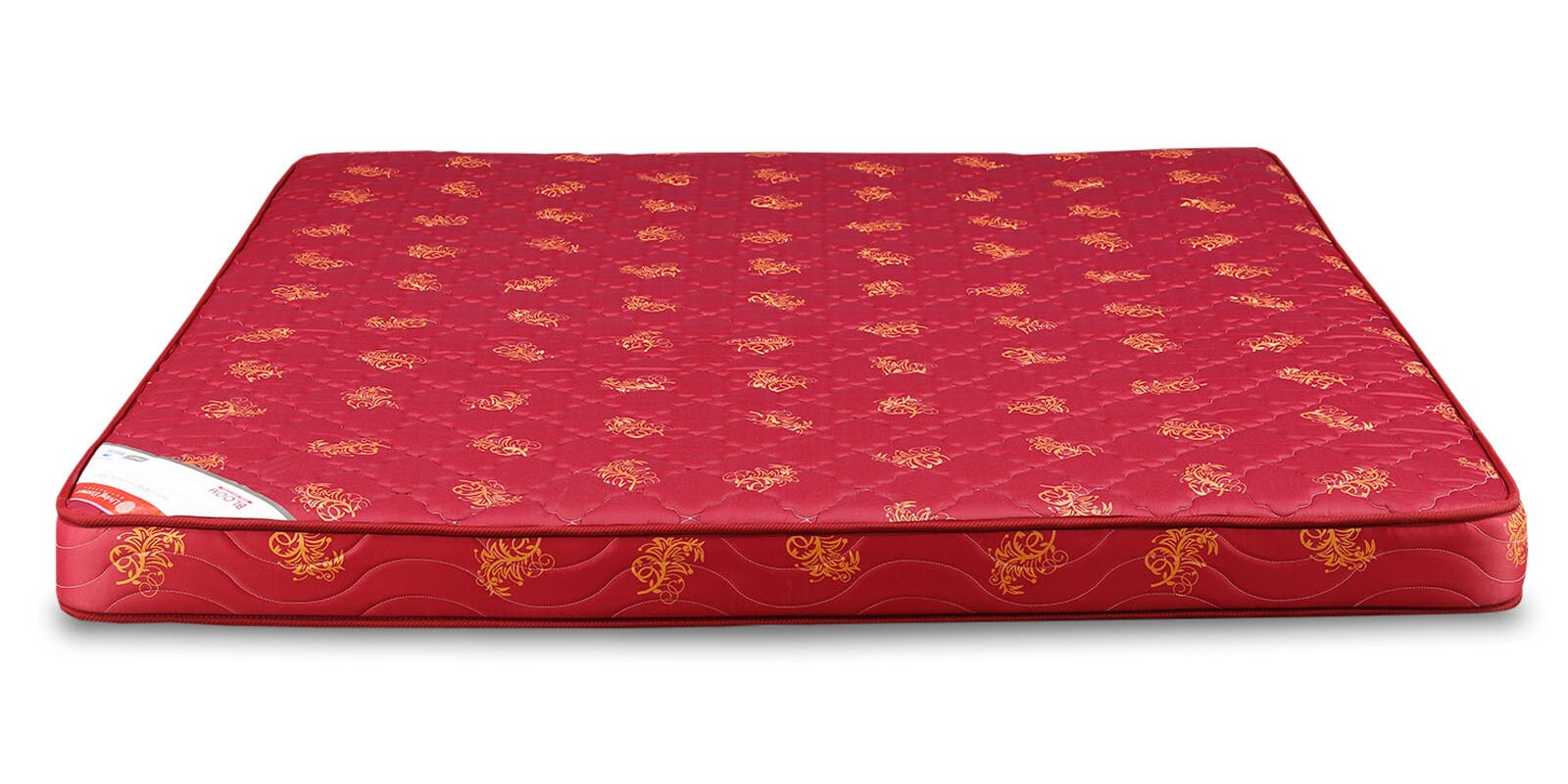 King Size (78 x 72) 5 Inch Bonnelll Spring & Foam Maroon Mattress