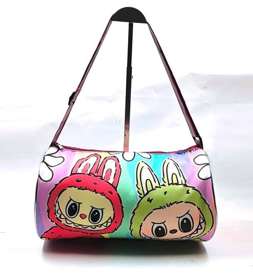 Kids Duffle Bag Polyester Travel Duffle (Multicolor)