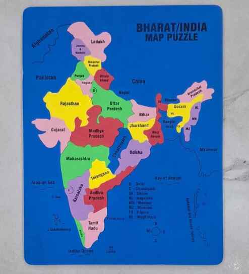 Kids India Map Puzzle