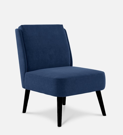 Kiki Slipper Chair In Royal Blue Colour
