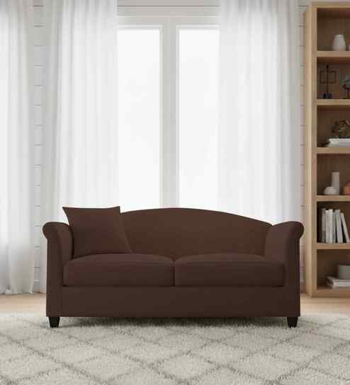 Kimber Fabric 2 Seater Sofa in Sage Green By Febonic