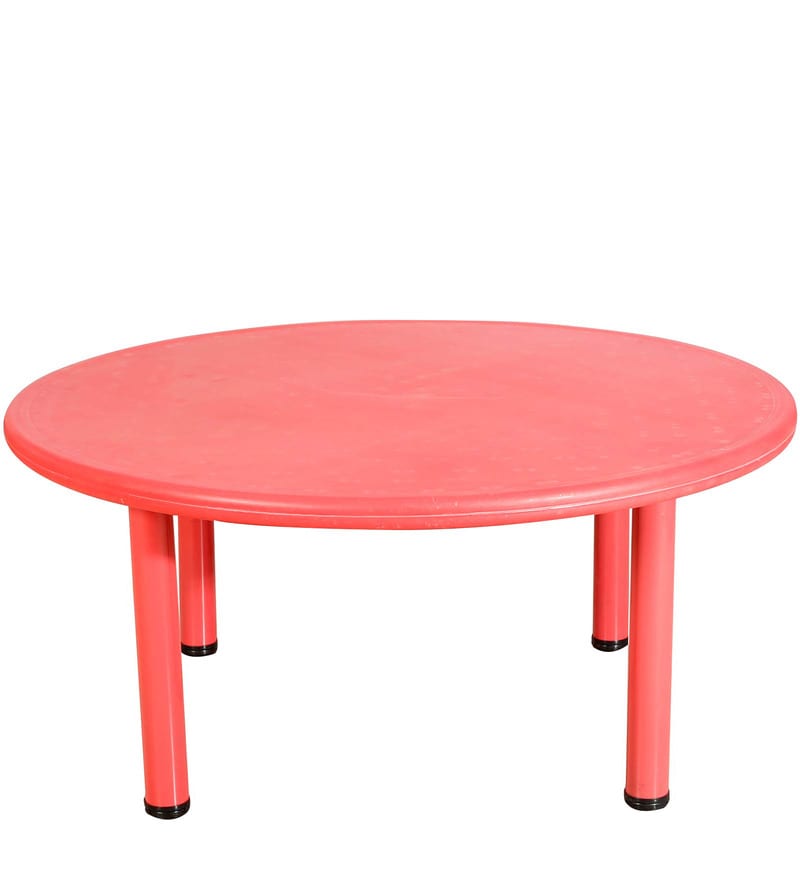 kids round activity table