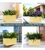 KIA TRA Beige 24 Inch German Polymer Round Plant Container