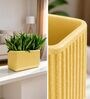 KIA TRA Beige 24 Inch German Polymer Round Plant Container