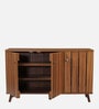 Kibo 12-Pairs Shoe Cabinet In Lyon Walnut Finish