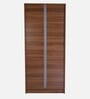 Kibo 2 Door Wardrobe In Lyon Walnut Finish With Drawer