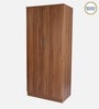 Kibo 2 Door Wardrobe In Lyon Walnut Finish With Drawer