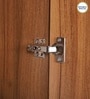 Kibo 2 Door Wardrobe In Lyon Walnut Finish With Drawer