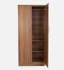 Kibo 2 Door Wardrobe In Lyon Walnut Finish With Drawer