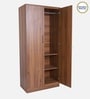 Kibo 2 Door Wardrobe In Lyon Walnut Finish With Drawer