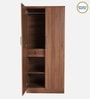 Kibo 2 Door Wardrobe In Lyon Walnut Finish With Drawer