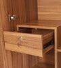 Kibo 2 Door Wardrobe In Lyon Walnut Finish With Drawer