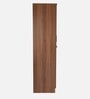 Kibo 2 Door Wardrobe In Lyon Walnut Finish With Mirror & Drawer