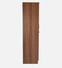 Kibo 2 Door Wardrobe In Lyon Walnut Finish With Mirror & Drawer