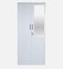 Kibo 2 Door Wardrobe In Off White Finish With Mirror & Drawer