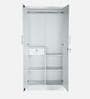 Kibo 2 Door Wardrobe In Off White Finish With Mirror & Drawer
