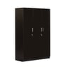 Kibo 3 Door Wardrobe In Wenge Finish With Adjustable Shelves