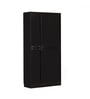 Kibo 3 Door Wardrobe In Wenge Finish With Drawer & Adjustable Shelves