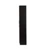 Kibo 3 Door Wardrobe In Wenge Finish With Drawer & Adjustable Shelves